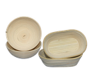 Matfer Bourgeat 118502 Proofing Basket Oval 9 1/2-Inch Willow