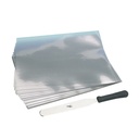Matfer Bourgeat 261908 Sugar Candy Making Tools Sheets for Chocolate Work, Pack of 100