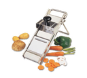 Matfer Bourgeat 215000 Mandoline Slicer Stainless Steel Complete Set w/ Pusher Set of 7
