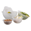 Matfer Bourgeat 116451 Mixing Bowl Schneider Hemispherical Flat Bottom 7 1/2 Inch
