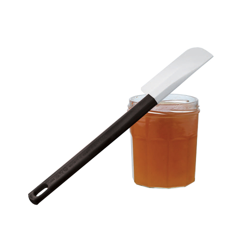 Matfer Bourgeat Elveo 113720 Spatula High Temperature Narrow Rubber 10-Inch