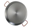 Matfer Bourgeat 070528 Paella Pan La Ideal Polished Steel 11-Inch