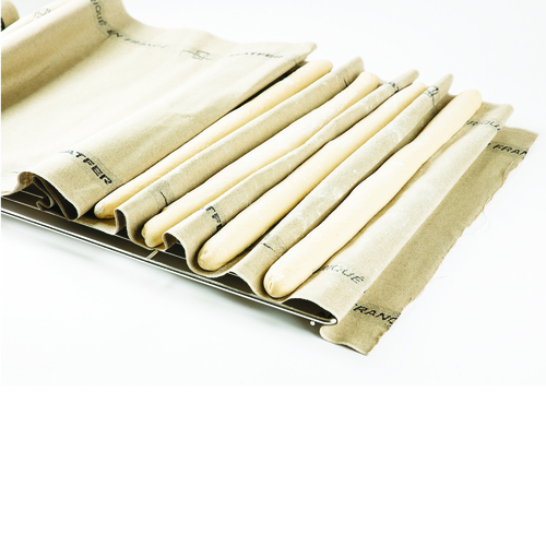 Matfer Bourgeat 118560 Bakery & Pastry Cloth Natural Linen 21 7/8 yd
