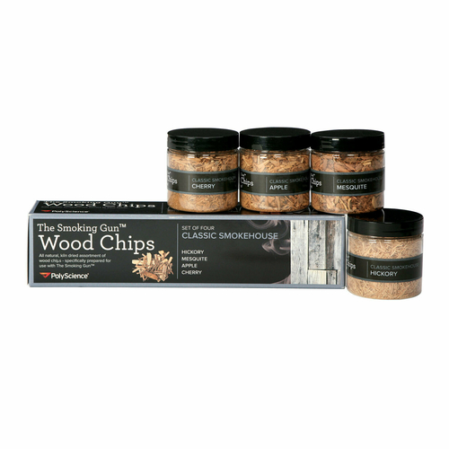 Matfer Bourgeat Polyscience 073558 Smoking Chips Breville Commercial Classic Smokehouse Wood Kit