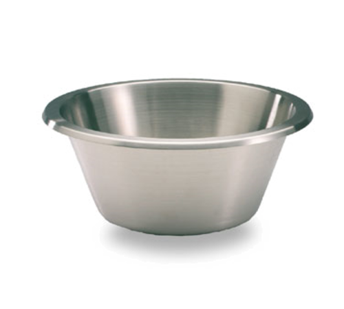 Matfer Bourgeat 702620 Mixing Bowl Stainless Steel Flat Bottom 8-Inch