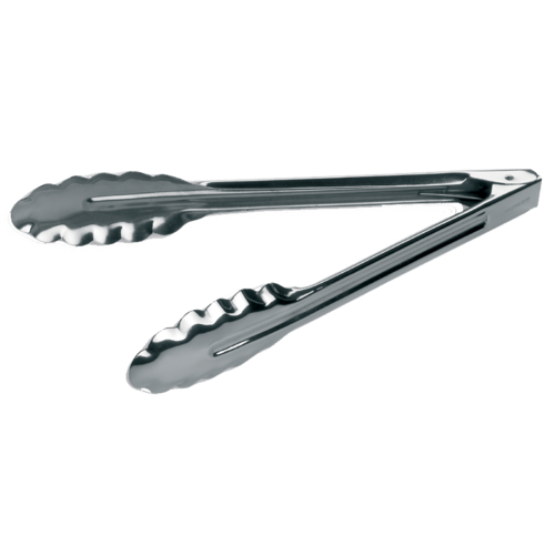 Matfer Bourgeat 652015 Tongs All-Purpose Stainless Steel 9 1/2-Inch
