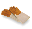 Matfer Bourgeat 773011 Gloves Leather Protection Oven 4-Inch