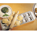 Matfer Bourgeat Imperia 073194 Ravioli Mold 12-Cavity Domed Square Sheet