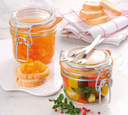 Matfer Bourgeat 532523 Storage Jar Bormioli Mini Appetizer/Jam Jar 3 1/8"x3 1/8" Pack of 6