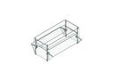 Randell RS AFS-DTDS-48 Sneeze Guard Stationary