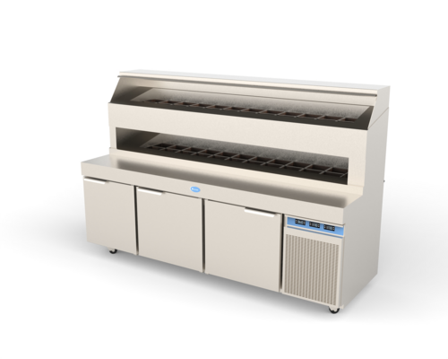 Randell 8396D-290 Refrigerated Counter Pizza Prep Table