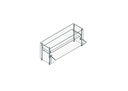 Randell RS AFS-DTSS-30 Sneeze Guard Stationary