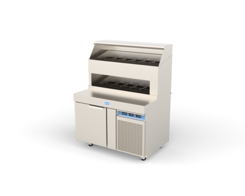 Randell 8148D-290 Refrigerated Counter 48-Inch Pizza Prep Table