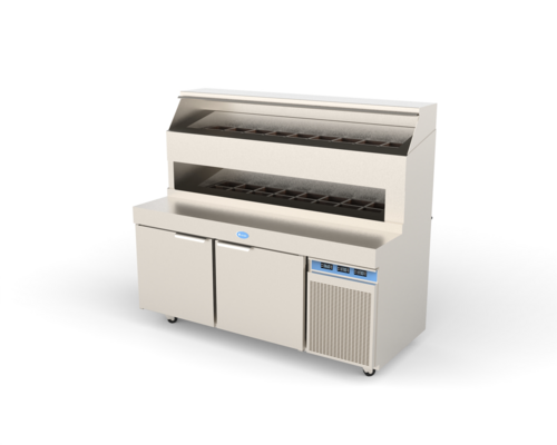 Randell 8272D-290 Refrigerated Counter Pizza Prep Table