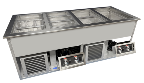 Randell HCI-3 Hot / Cold Food Well Unit Drop-In Electric