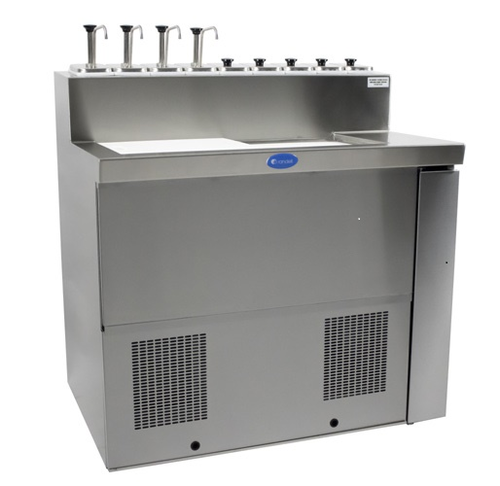 Randell DCST-54-SR11 Ice Cream Dipping Cabinet 54-Inch Stainless Steel