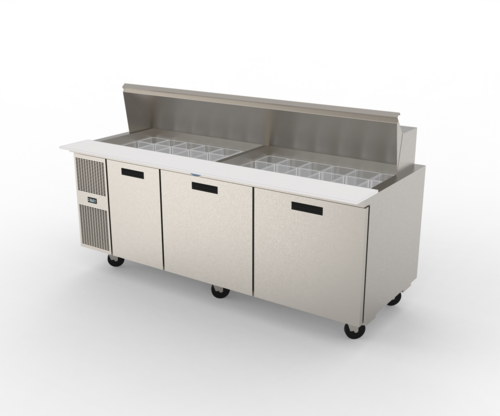 Randell PT84-36W-L Refrigerated Counter Mega Top Sandwich Salad Unit