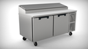 Randell RP111CRR-N30-PCB Refrigerated Counter 30-Inch Pizza Prep Table