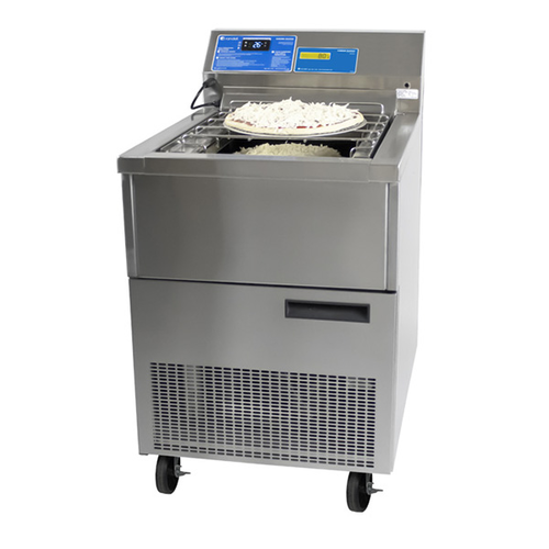 Randell RCS-24-WS Refrigerated Prep Table 24-Inch Pizza Prep Counter