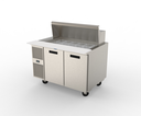 Randell PT48-18W-L Refrigerated Counter Mega Top Sandwich Salad Unit
