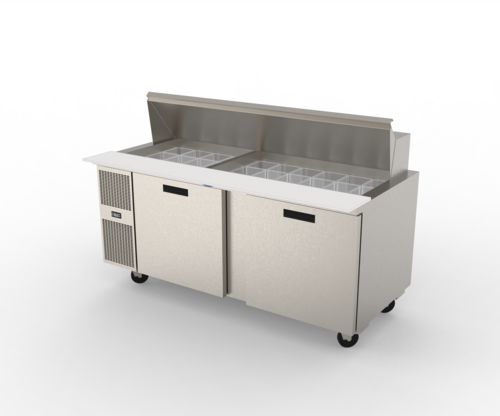 Randell PT72-30W-L Refrigerated Counter Mega Top Sandwich Salad Unit 72-Inch