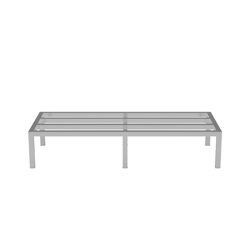 Atosa USA SDA202408 Aluminum Dunnage Rack, 24"W x 20"D x 8"H, Welded, NSF