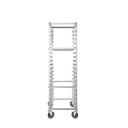 Atosa USA SPA20K1826 Aluminum Bun Pan Rack, 20 Full-Size Sheet Pans, Swivel Casters, NSF