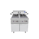 Atosa USA PCG18 Gas Pasta Cooker, Double Tank, (2) 9 Gal, 92,000 BTU, 31-1/2"W, SUS316 Tanks, NSF