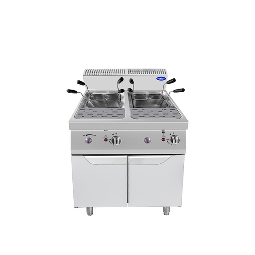 Atosa USA PCG18 Gas Pasta Cooker, Double Tank, (2) 9 Gal, 92,000 BTU, 31-1/2"W, SUS316 Tanks, NSF
