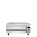 Atosa USA MGF8460GR Chef Base Freezer, 2 Drawers, 48"W, 2.9 cu. ft., Stainless Steel, R290, ENERGY STAR