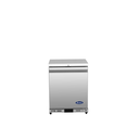 Atosa USA AUR24SD Undercounter Refrigerator, 1 Solid Door, 23-7/8"W, 3.7 cu. ft., Stainless Steel, R290