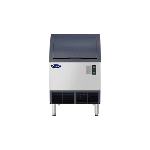 Atosa USA YRU0140A-161 Undercounter Ice Machine with Bin, 140 lb/24 hr, 88 lb Storage, Half Cube, Air Cooled, R290