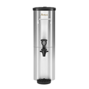 Atosa USA TD-5T-DT Tea Dispenser, 5 Gal., Tall with Drip Tray, Stainless Steel, No-Drip Spigot, NSF