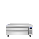 Atosa USA MGF8462GR Chef Base Freezer, 2 Drawers, 60"W, 4.3 cu. ft., Stainless Steel, R290, ENERGY STAR