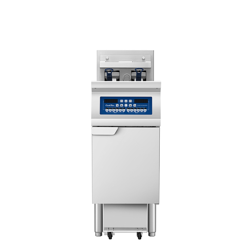 Atosa USA AEFF-50-1 Electric Fryer, Single Full Vat, 50 lb, Built-In Filtration, Programmable, 208V 3-Ph