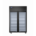 Atosa USA PLUS-F2B-GD-S-PT Pass-Thru Refrigerator, 4 Glass Doors Front and Rear, 51-3/4"W, 46.3 cu. ft., R290