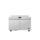 Atosa USA AWF48SD Worktop Freezer, 2 Doors, 48-1/4"W, 12.22 cu. ft., Stainless Steel, R290, ENERGY STAR