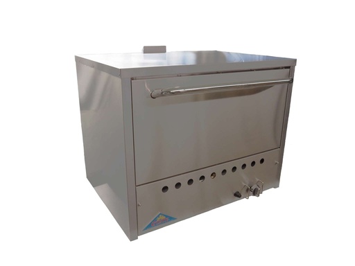 Comstock Castle CC-PO19 24 Inch Countertop Gas Pizza Oven 2 Hearth Decks 19.5 x 19.5 Inch 25,000 BTU 600 Degree Thermostat