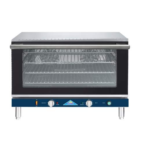 Comstock Castle CP-CO-ECT-FS-208 32 Inch Full Size Electric Countertop Convection Oven 4 Racks Moisture Injection 3.5-4.6 kW 208-240V