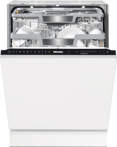 Miele PFD 104 SCVi XXL ProfiLine 24 Inch Fully Integrated Dishwasher 120V Fresh Water 16 Place Settings 3D MultiFlex Tray