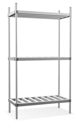 Steel Works SWKR-42 Keg Storage Rack Heavy-Duty Steel Construction