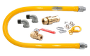 Steel Works SWEFGC-FS-034-KI-36 Gas Connector Hose Kit 36-Inch Length