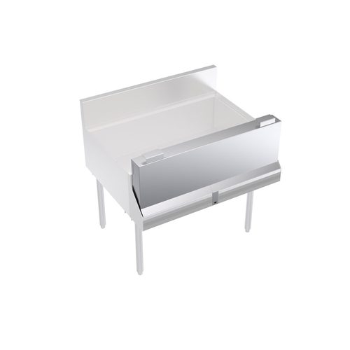 Krowne Metal Corporation KR-SC36 Royal Series Speed Rail Locking Cover Single 36 Inch Stainless Steel