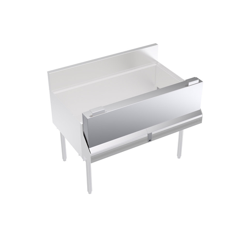 Krowne Metal Corporation KR-SC42 Royal Series Speed Rail Locking Cover 42 Inch Stainless Steel