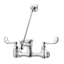 Krowne Metal Corporation 16-127-W Krowne Royal Series Service Faucet 8 Inch Centers Heavy Cast Spout Low Lead Compliant