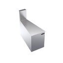Krowne Metal Corporation KR24-F15 Royal Series Underbar Corner Angle Filler 15 Degree 24 Inch Stainless Steel