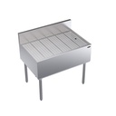 Krowne Metal Corporation KR24-GS36 Royal Series Underbar Drainboard 36W x 24D Stainless Steel NSF