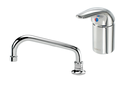 Krowne Metal Corporation 16-332L Royal Series Faucet Deck Mount Single Hole Single Lever Remote Valve 1.8GPM Aerator