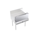 Krowne Metal Corporation KR-SC28 Royal Series Speed Rail Locking Cover 28 Inch Stainless Steel