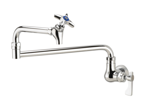 Krowne Metal Corporation 16-182L Royal Series Pot Filler Faucet 24 Inch Jointed Spout Wall Mount Low Lead Compliant